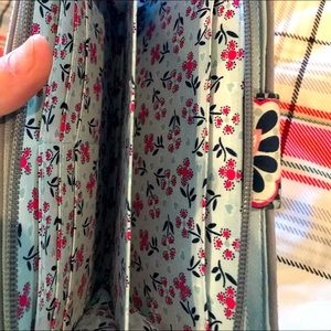 Vera Bradley turn lock wallet